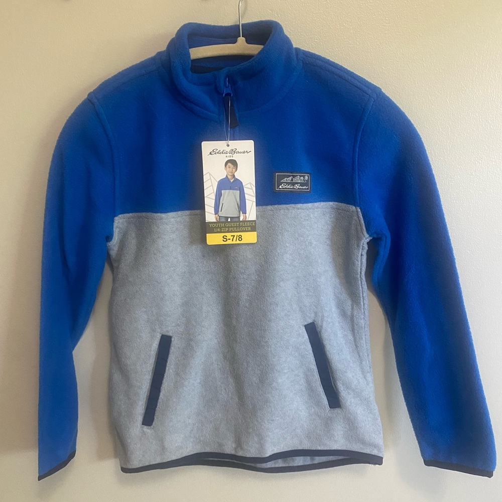 Eddie Bauer kids quarter zip.
